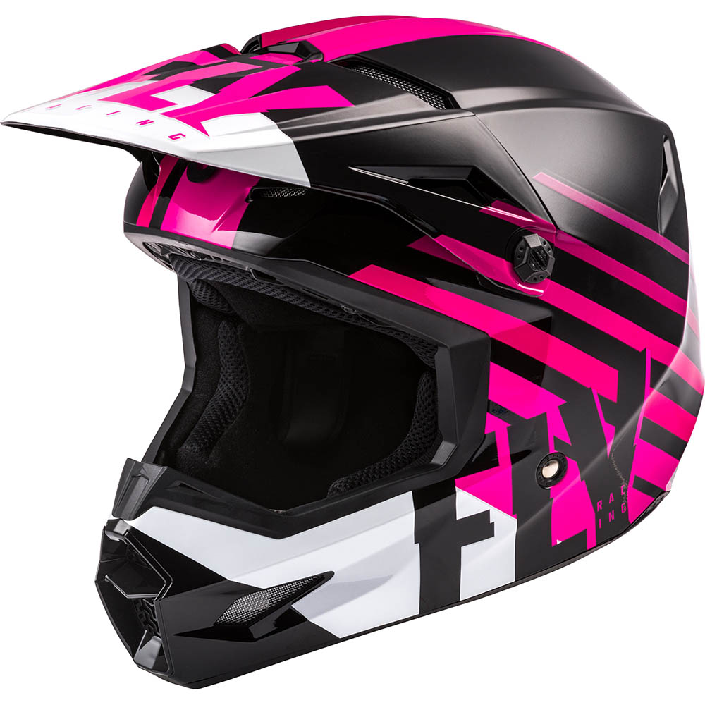 Fly Racing Kinetic Thrive Pink/Black/White шлем внедорожный