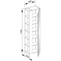 пенал для ванной Keuco Plan 32931 (чертёж)