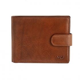 Портмоне из итальянской кожи с RFID защитой MP-TAGUS B120218R Cognac