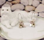 Серьги-кольца "Котята-милашки" (США)