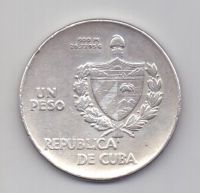 1 песо 1938 года Куба