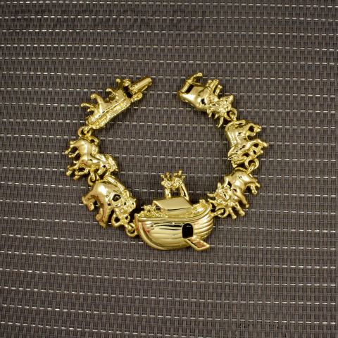 Браслет "Ноев ковчег" цвет золота (AJC США)