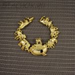 Браслет "Ноев ковчег" цвет золота (AJC США)