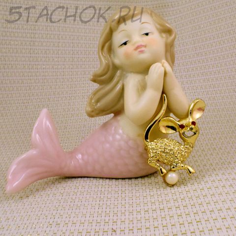 Брошь "Мышка-обаяшка" (США)