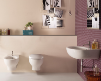 Подвесное биде Globo Grace GRS09 52х36 схема 2