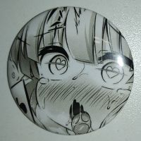 Значок (Средний 37 мм) Ahegao