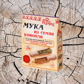 Мука из семян Конопли, 200 гр.