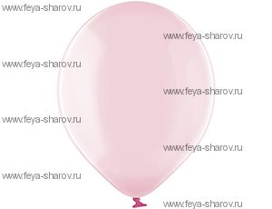 Шар 14"(34см) Belbal Pink 044 Кристалл