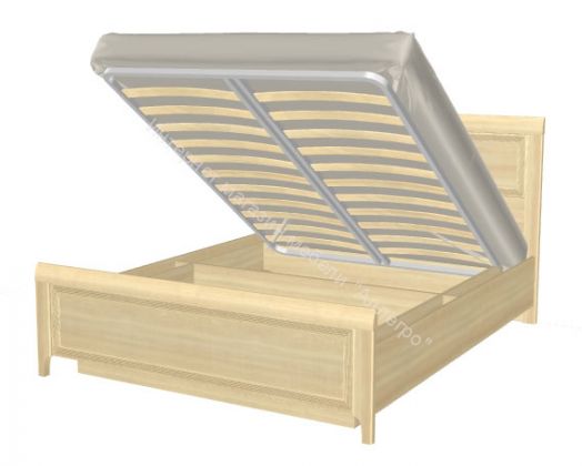 Карина Кровать КР-1024 (1,8х2,0) с П /мех. и жестким высоким изголовьем