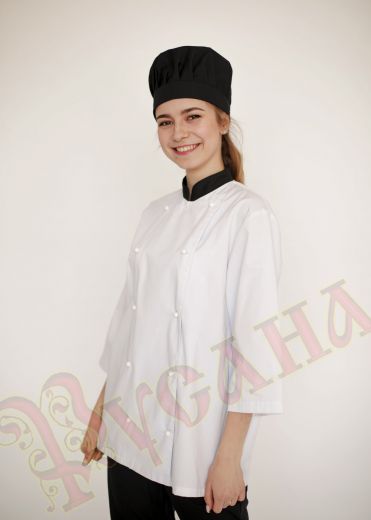 Куртка поварская (китель) "Фьюжн" для женщин и мужчин