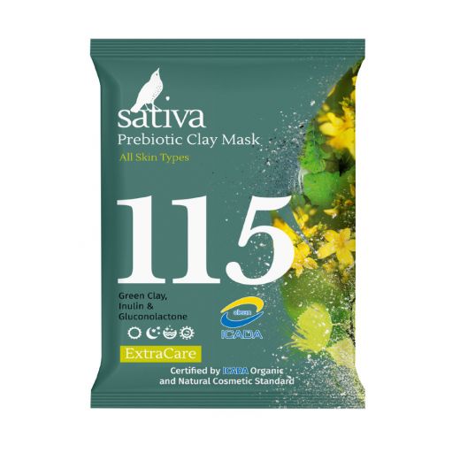 Sativa №115 Маска минеральная с пребиотиком 15г