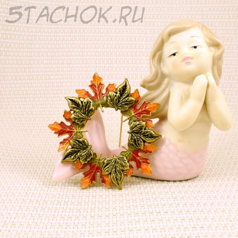 Брошь "Листопад" (KC США)