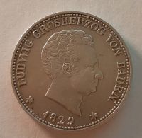 1 талер 1829 года Баден AUNC-XF Германия