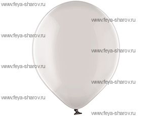 Шар 14"(34см) Belbal Bubble Grey 040 Кристалл