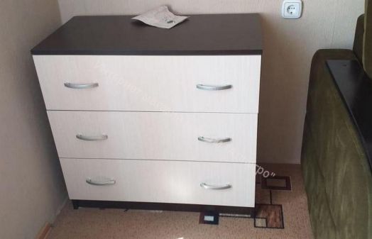 Комод "Басса" (Бася) с 3-мя ящиками КМ 551М