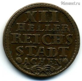 Германия Ахен 12 геллеров 1758