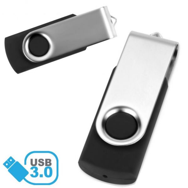 Флешки Twist USB 3.0 черные 32 Gb