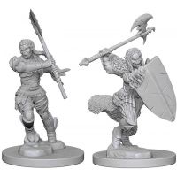 Pathfinder Miniatures - Half-Orc Female Barbarian