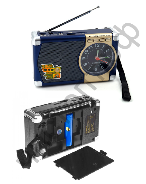 Р/п Meier M-201U USB / TF / AUX-3.5мм аккум. 18650