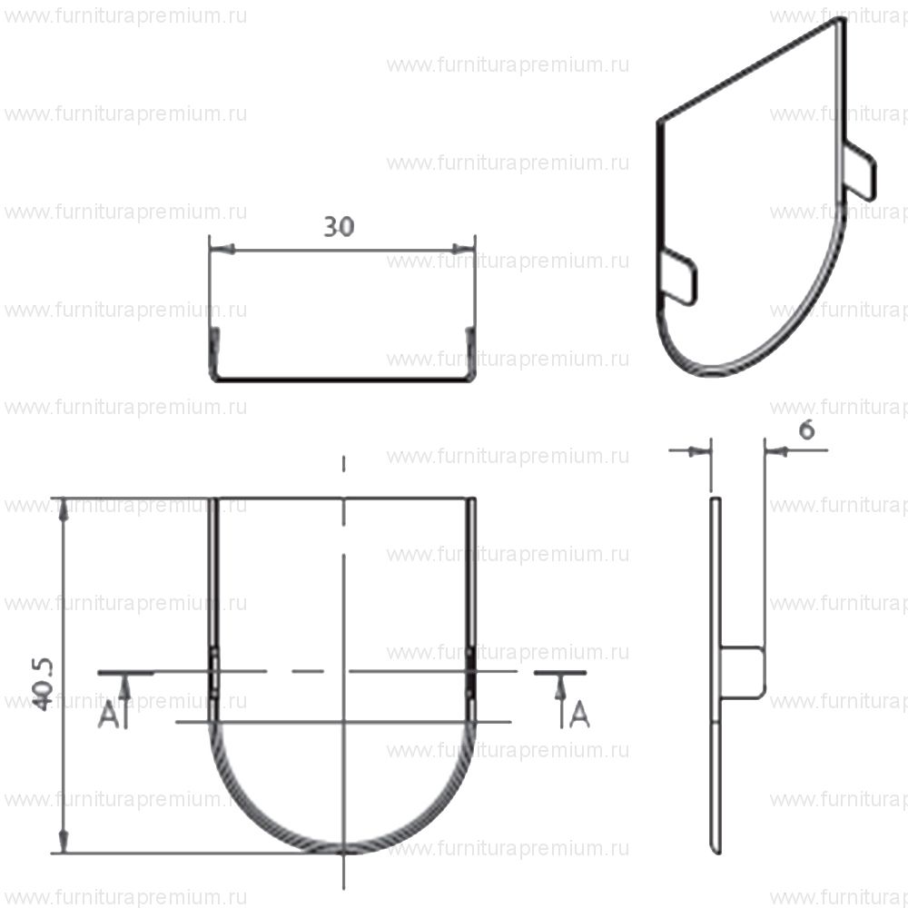 Накладка декоративная 0332 OTLAV
