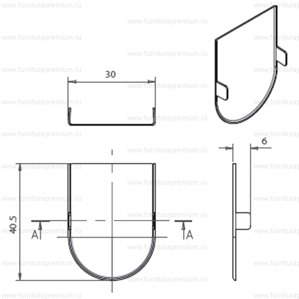 Накладка декоративная 0302 OTLAV