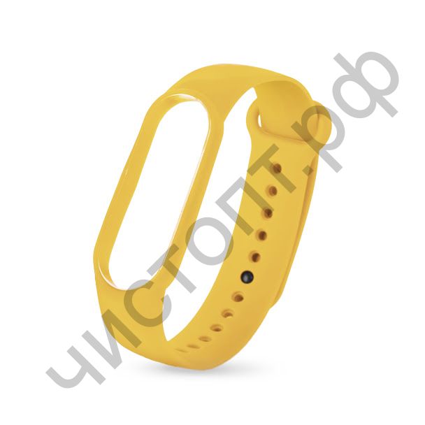 Ремешок для Mi 3/4 band silicon loop yellow