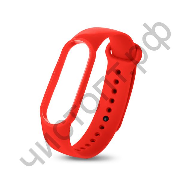 Ремешок для Mi 3/4 band silicon loop red