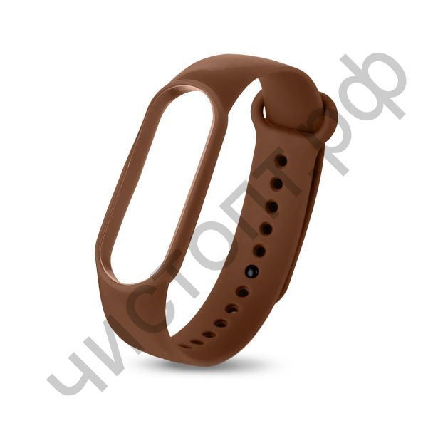 Ремешок для Mi 3/4 band silicon loop brown