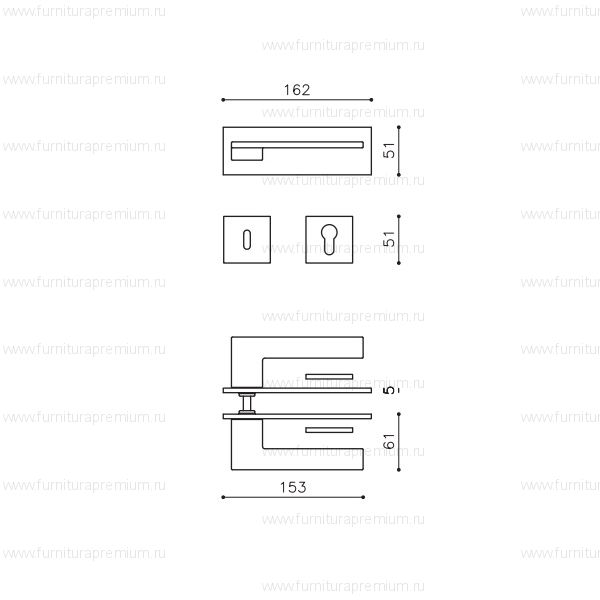 Ручка Olivari Living M222P