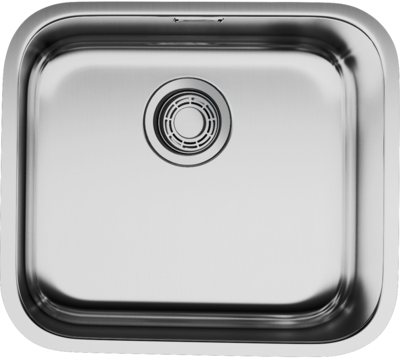 Мойка кухонная Omoikiri Omi 49-U-IN 4993066 нержавеющая сталь 49х44 см