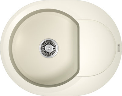 Кухонная мойка Omoikiri Sakaime 60E-WH 4993136 белая 60х47 см