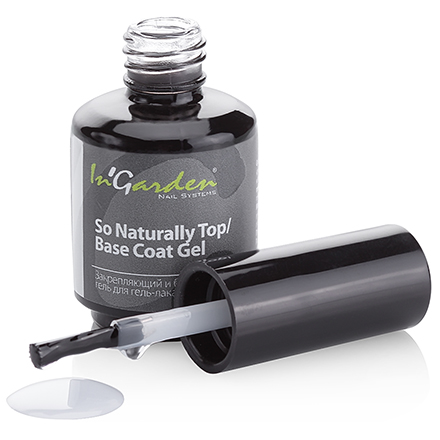 In'Garden, Base/Top Coat So Naturally, База и Топ, 11 мл