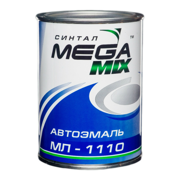 MegaMix Автоэмаль МЛ-1110, 286 Золотисто-желтый, 800гр.
