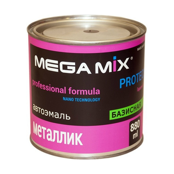 MegaMix Эмаль металлик, 660 Альтаир, объем 880мл.