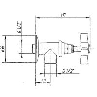 Шланговое подключение Migliore Princeton ML.PRN-858.BR схема 2