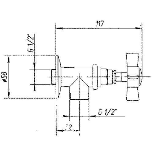 Шланговое подключение Migliore Princeton ML.PRN-858.BR схема 2