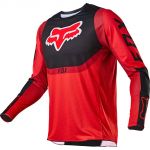 Fox 2021 360 Voke Fluorescent Red джерси для мотокросса