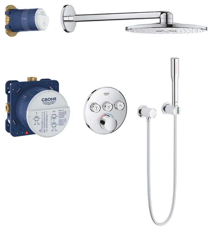 Душевая система Grohe SmartControl 34709000 схема 1