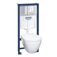 Инсталляция Grohe с унитазом Solido Perfect Serel 39186000 схема 1