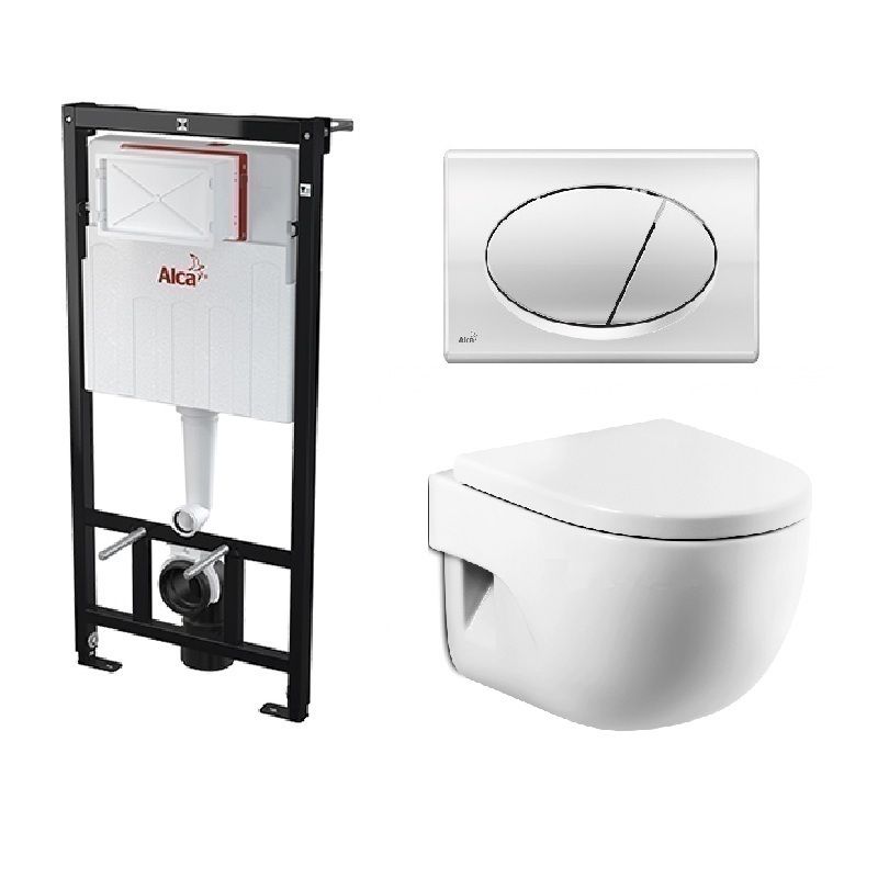 Изображение Инсталляция Alcaplast с унитазом Roca Meridian-N Compact 346248000