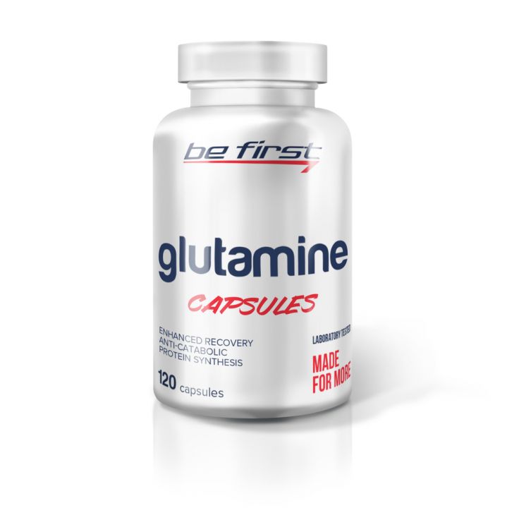 Be First - Glutamine, 120 Caps