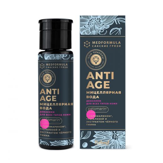 Мицеллярная вода ДЕМАКИЯЖ для всех типов кожи ANTI-AGE. 150 гр