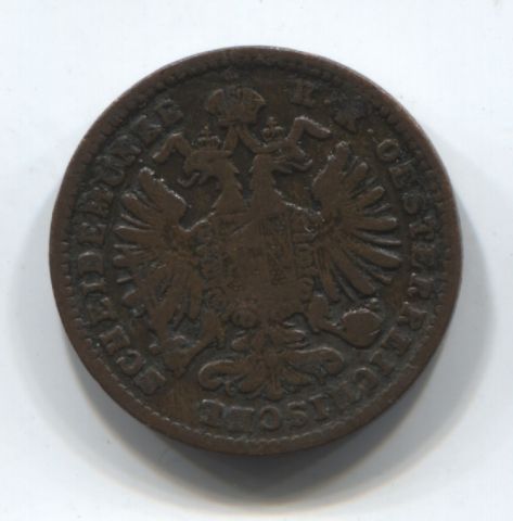 1 крейцер 1885 Австро-Венгрия
