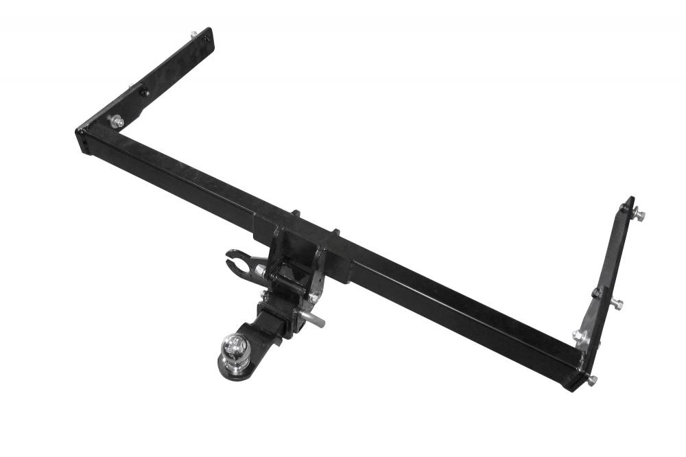 Фаркоп  VW Tiguan 2008->/ Skoda Kodiaq 2017->/Skoda Karoq 2020-> съемное крепление шара под американский квадрат