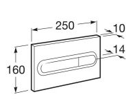 Кнопка смыва Roca PL1 890095005 схема 4