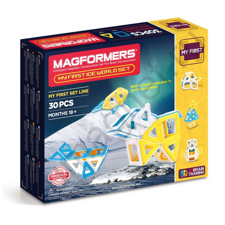 Магнитный конструктор MAGFORMERS 702003 Ice World