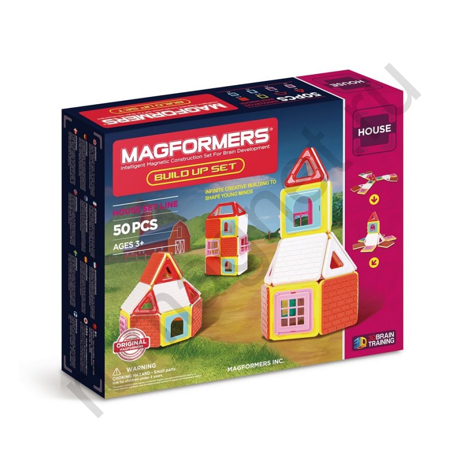 Магнитный конструктор MAGFORMERS 705003 Build Up Set