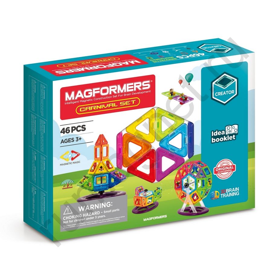 Магнитный конструктор MAGFORMERS 703001 Набор карнавал