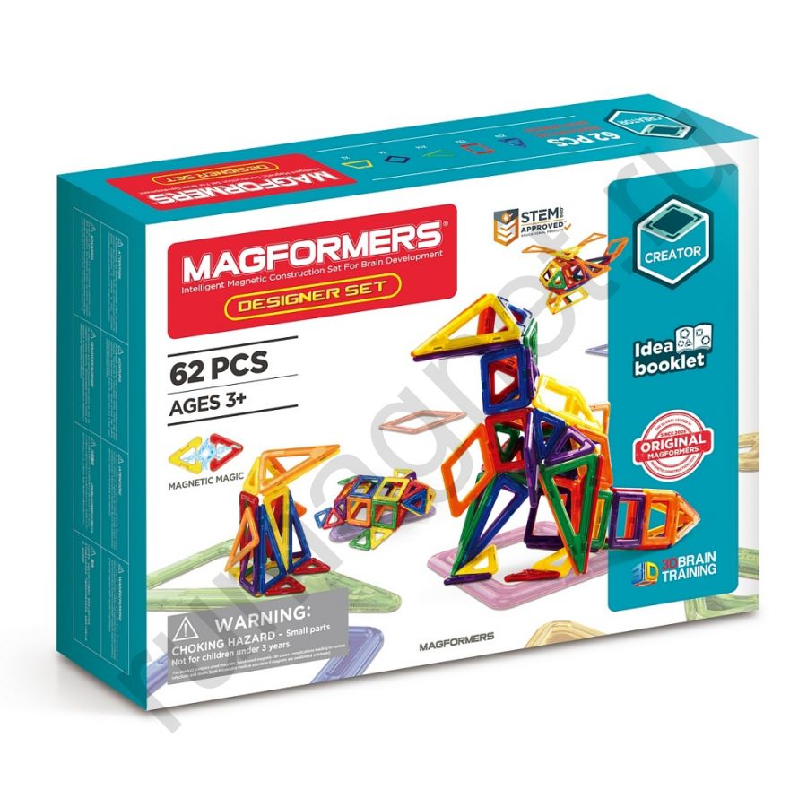 Магнитный конструктор MAGFORMERS 703002 Дизайнер сет