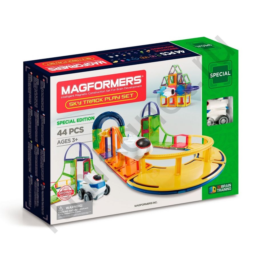 Магнитный конструктор MAGFORMERS 799011 Sky Track Play Set